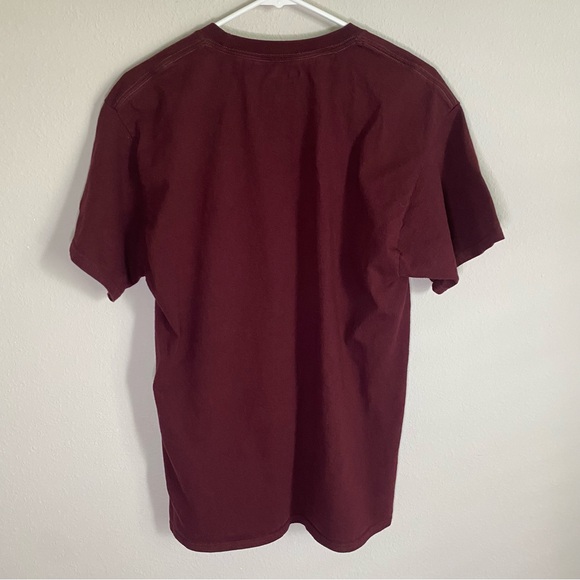 Men’s Champion Burgundy Harvard University  T-Shirt - Picture 2 of 6